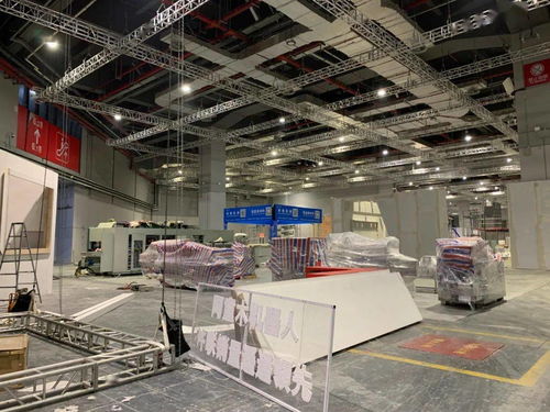 上海國際食品加工包裝機械展布展火熱進行中 施工現場展現科技魅力